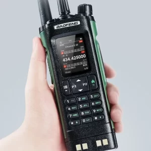 Baofeng DM-32UV Multi band DMR Handheld Walkie Talkie High Power 10W Digital Simulation GPS APRS One-Click Frequency Long Range FM