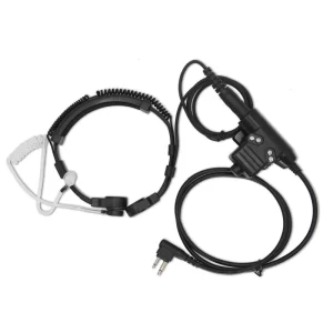 U94 PTT 7.1mm Tactical Telescopic Throat Controlled Walkie Talkie Headset For Motorola GP88S GP300 A8 12 Radio 2 Pin M Earphone