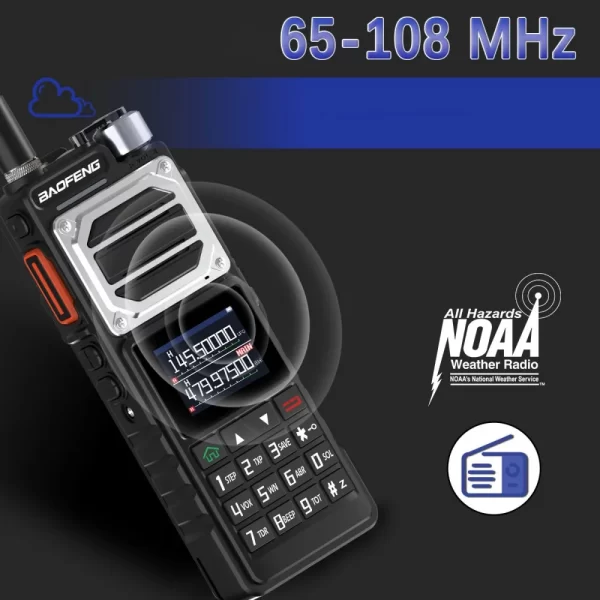 BAOFENG UV-25 Pro Long Range Walkie Talkie 100% Original UV-25 10W Six Band Wireless Copy Frequency Two Way Radios BF-UV25 Radio - Image 4