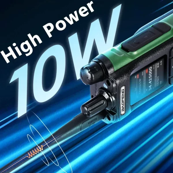 10W Baofeng UV-32 Walkie Talkie GPS Bluetooth Programming / Multi Band / Wireless Copy Frequency / Type-C Ham Radio Updated UV-25M AR-152 - Image 3