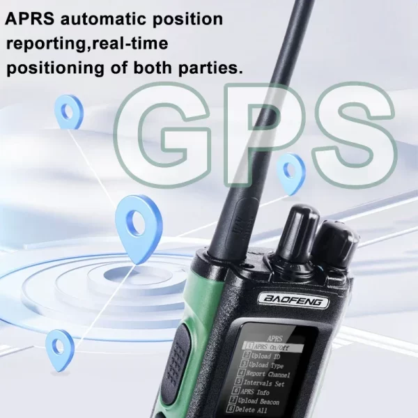 10W Baofeng UV-32 Walkie Talkie GPS Bluetooth Programming / Multi Band / Wireless Copy Frequency / Type-C Ham Radio Updated UV-25M AR-152 - Image 5