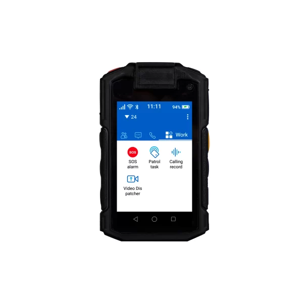 Inrico I-10 Body Worn Camera, Night Vision, WiFi, NFC, Poc Radio, SOS, Audio Video, Alarm Network, Walkie Talkie, Police Body Camera - Image 5