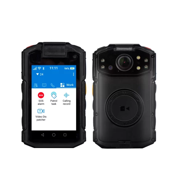 Inrico I-10 Body Worn Camera, Night Vision, WiFi, NFC, Poc Radio, SOS, Audio Video, Alarm Network, Walkie Talkie, Police Body Camera - Image 2