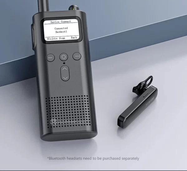 2025 new A218 Pro FM FRS GMRS UHF Walkie Talkie 1.6-inch LCD VOX support APP writing bluetooth headphone for Xiaomi mijia wallkie talkie
