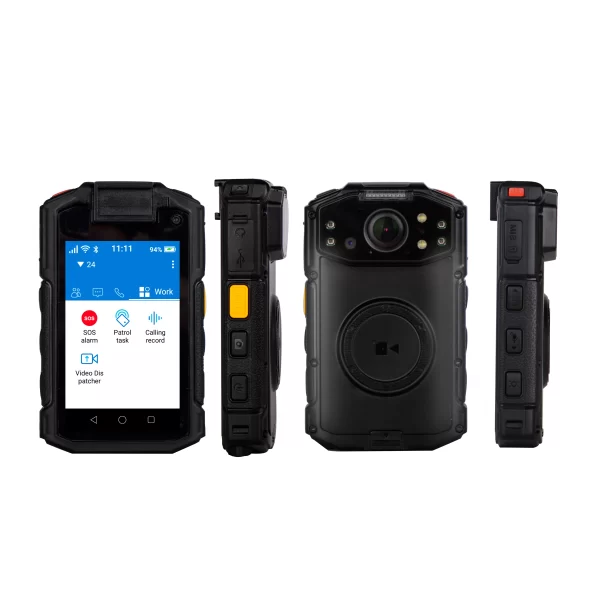 Inrico I-10 Body Worn Camera, Night Vision, WiFi, NFC, Poc Radio, SOS, Audio Video, Alarm Network, Walkie Talkie, Police Body Camera - Image 6