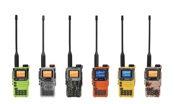 Army Green Quansheng UV-K6 Yellow UV-K58 Handheld Two way Radio - Image 6