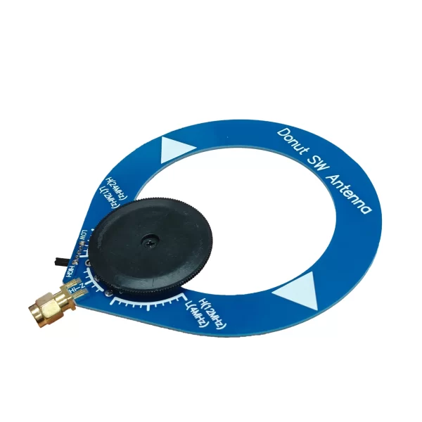 Radtel RT-860/Iradio UV-88 Portable Transceiver Compatible Mini Circle Antenna | Donut Shape MW/SW Loop Antenna | Frequency Range 4MHz-24MHz / 500kHz-2000kHz / 10k-180MHz - Image 3