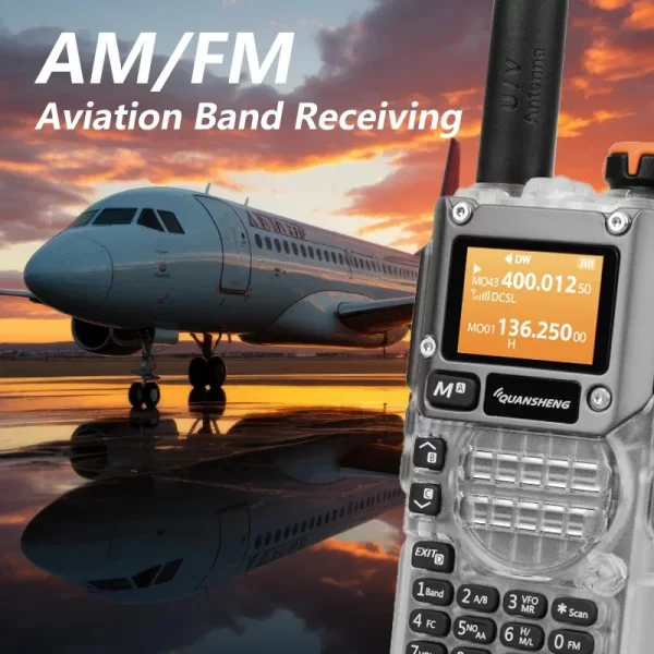 New 512KB Big Storage UV-K6 Quansheng Walkie Talkie - Image 4