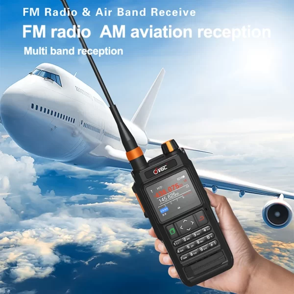 Transparent VR-N76 Walkie Talkie 8colors GPS Positioning IP67 Waterproof Bluetooth APRS Function FM Radio VHF UHF Dual Band - Image 6