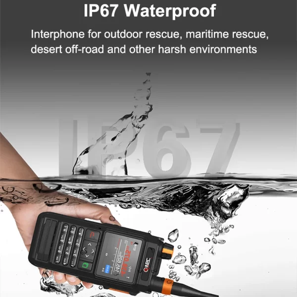 Transparent VR-N76 Walkie Talkie 8colors GPS Positioning IP67 Waterproof Bluetooth APRS Function FM Radio VHF UHF Dual Band - Image 5
