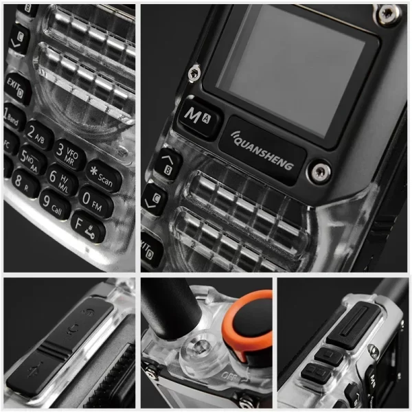 New 512KB Big Storage UV-K6 Quansheng Walkie Talkie - Image 6