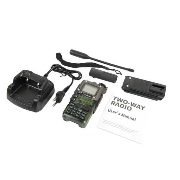 Army Green Quansheng UV-K6 Yellow UV-K58 Handheld Two way Radio - Image 7