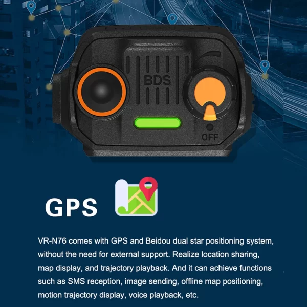 Transparent VR-N76 Walkie Talkie 8colors GPS Positioning IP67 Waterproof Bluetooth APRS Function FM Radio VHF UHF Dual Band - Image 4