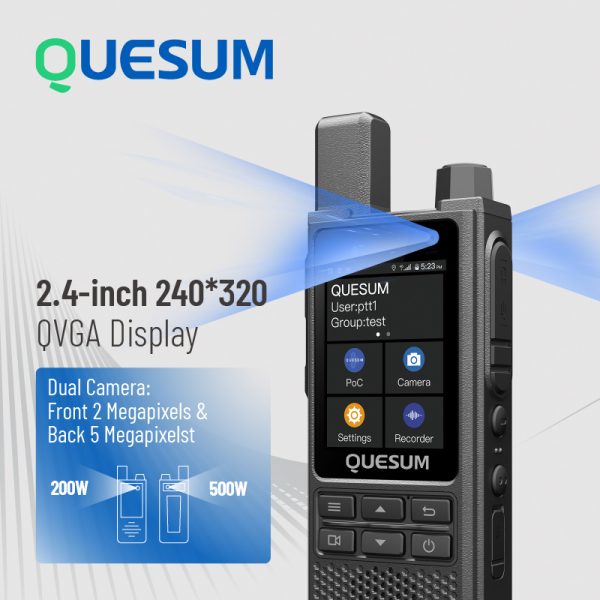 QUANSHENG NeW Model MP70S 4G Smart PoC Water-proof Two-Way Radio Android System Walkie Talkie - Image 4
