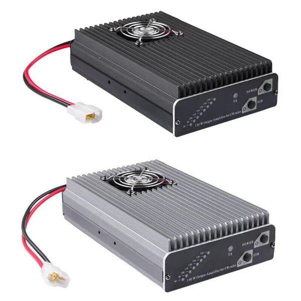 High Power CB-27 Power Amplifier All Mode SSB 150W Shortwave Amplifier with Dustproof Function 3-5km Communication Range