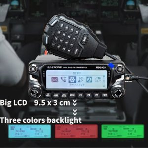 2025 upgraded NEW Zastone MD9000 50W DMR Digital Mobile Radio