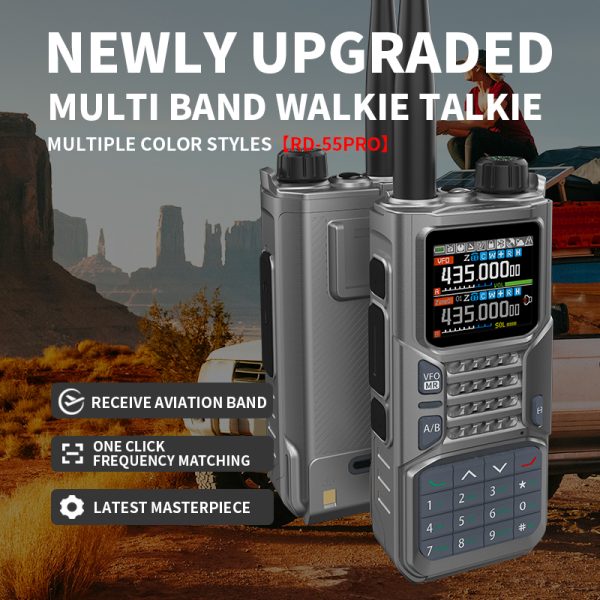 4colors Baofeng RD-55pro Newest upgraded Walkie Talkie - Image 3