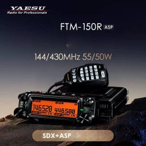 Yaesu FTM-150R ASP Dual Band Mobile FM Tranceiver 55 watts VHF 50 watts UHF with Bluetooth Microphone
