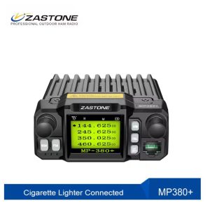 Walkie Talkie Zastone MP380+ 136-174MHz 400-480MHz Dual Band Mobile Radio Long Range Car Mobile Radio Station Transceiver