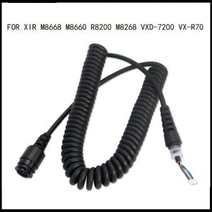 Motorola Radio M8268 M8220 M8668i XPR4300 XPR4550 DM3601 Microphone Cord Replacement Cable Wire RMN5052A Microphone Cable