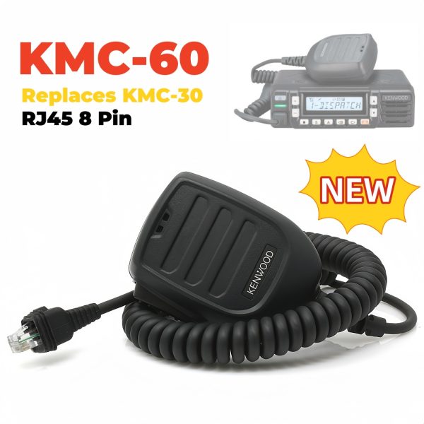 KMC-60 Hand Standard Microphone for KENWOOD NX-740 NX-840 TK-7302 TKD-740 NX-3720 NX-5700 NX-5800 TK-7360 TK-8360 TKD-740 Radio