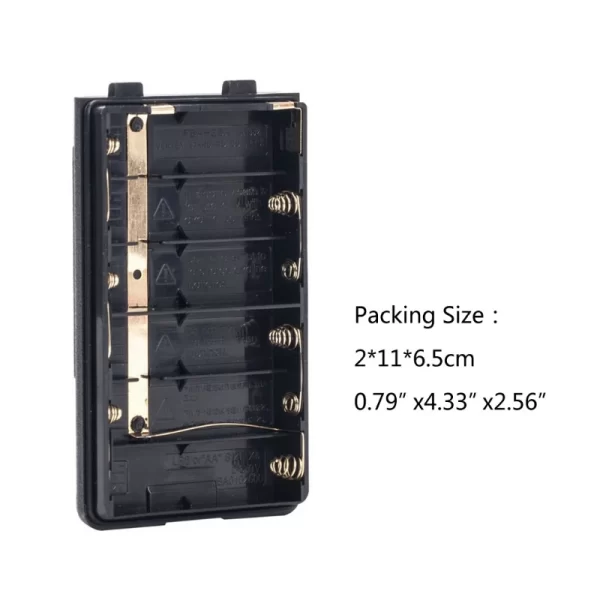 New Two Way Transceiver Walkie Talkie FBA-25A Battery for Case Holder Box for Vertex VX-150/110/400 Yaesu FT-60R - Image 6