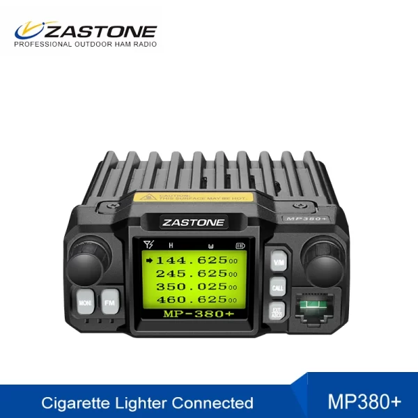 Walkie Talkie Zastone MP380+ 136-174MHz 400-480MHz Dual Band Mobile Radio Long Range Car Mobile Radio Station Transceiver - Image 2