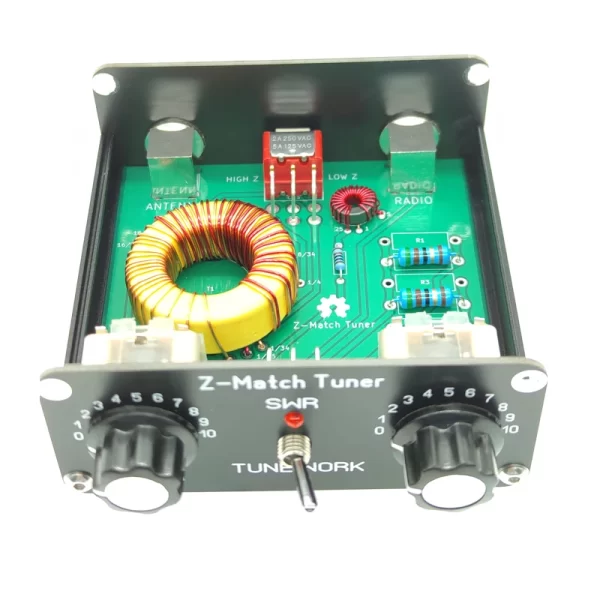 Free Shipping QRP Z-match Manual Antenna 5W Tuner 3-28 MHz - Image 4