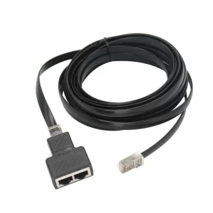 Adapted To Zastone D9000 Radio Handheld Extension Cable 8P One In Two Adapter ICOM IC2730A 2720 Microphone Extension Cable