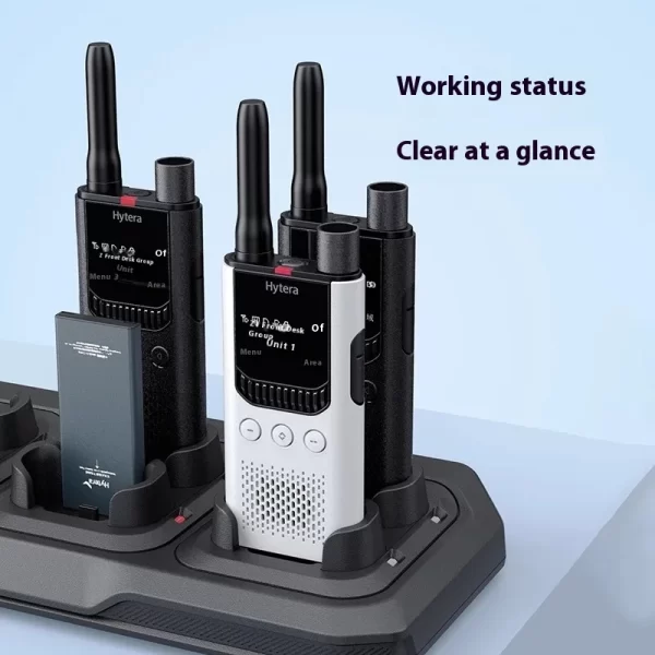 Hytera CM31 AC110-220V Walkie Talkie Charging Hub USB Type-C with 8 Charger Bases for S1/S1 Pro - Image 2