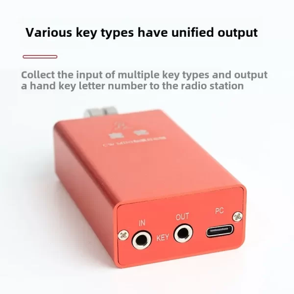 New Mini Magic Key CW MINI Touch Auto Key Remote Radio Side Sound Short Wave CW Key Producer - Image 6