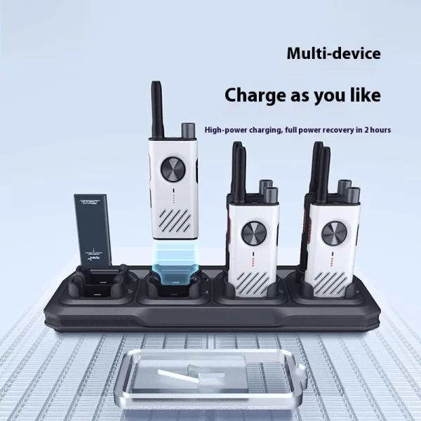 Hytera CM31 AC110-220V Walkie Talkie Charging Hub USB Type-C with 8 Charger Bases for S1/S1 Pro - Image 4