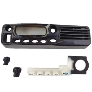 Front Cover Shell Housing Case +Diginal Keypad Button Rubber For Kenwood TM-271 TM-471 TM- 281 TM-481 Mobile Radio Vehicle Car Walkie Talkie