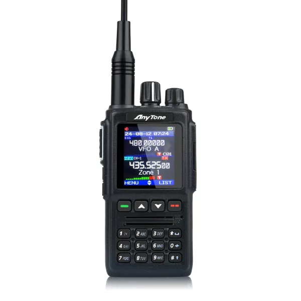 Anytone AT-D168UV AES256 Encryption DMR Digital and Analog Dual Band FM Amateur Two Way Radio with USB-C charging - Image 3