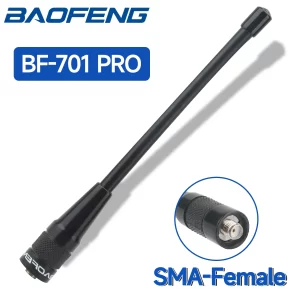 Baofeng BF-701 PRO Dual Band Antenna SMA-Female VHF UHF 20W For Baofeng UV-5R BF-888S UV-21 PRO UV-5RH Quansheng UV-K6 UV-K5