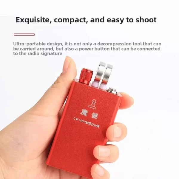 New Mini Magic Key CW MINI Touch Auto Key Remote Radio Side Sound Short Wave CW Key Producer - Image 4