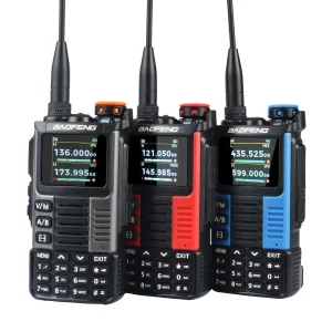 Baofeng K67 Pro Multi-band Air Band FM Dual Watch Scramble Skip Freq Amateur  GMRS Two-Way Radio K67pro W/Headset and 2600mAh Type-C Battery