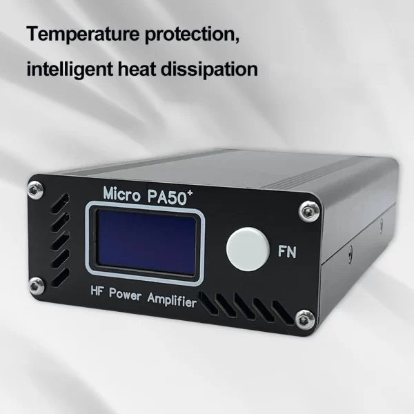 Micro PA50 /PA50 PLUS 50W 3.5MHz-28.5MHz Intelligent Shortwave HF Power Amplifier with Power / SWR Meter + LPF Filter For Radio - Image 4
