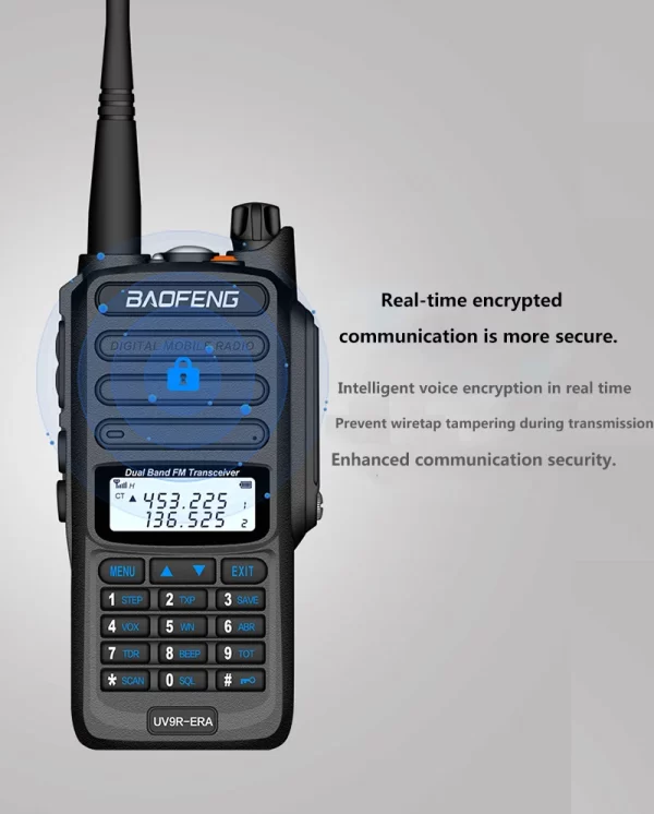 2025 IP68 waterproof baofeng uv 9r plus 20w ERA walkie twaalkie long range 30km car cb ham radio hf transceiver UHF radio station - Image 5