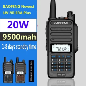 2025 IP68 waterproof baofeng uv 9r plus 20w ERA walkie twaalkie long range 30km car cb ham radio hf transceiver UHF radio station
