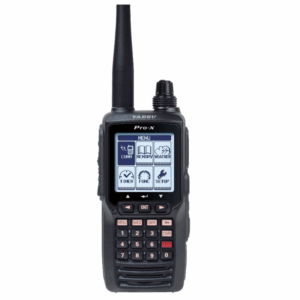 YAESU FTA-550L Aviation Portable Radio - VOR and ILS Navigation Features - NOAA Weather - with Battery & Charger