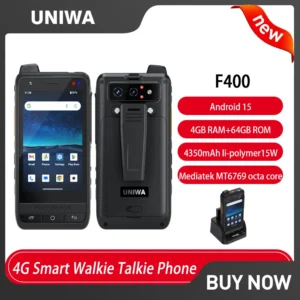 UNIWA F400 4G Zello Walkie Talkie PoC Phone Free Shipping