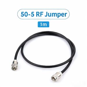 50-5 RF Jumper Cable 1m | M Male to M Male 50Ω Coax