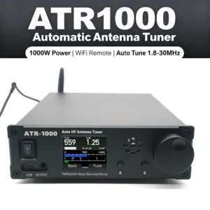 ATR-1000 Smart Tuner: 1000W Auto Antenna Matcher for Yaesu ICOM Kenwood