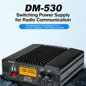ALINCO DM-530 30A 13.8V DC Switching Power Supply