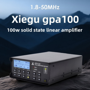 100W HF Linear Amplifier for Amateur Radio – Xiegu GPA100 Solid State 1.8–50MHz RF Amp