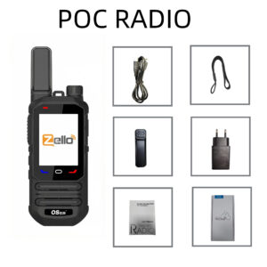 Zello 4G Walkie Talkie – IP67 Waterproof, Floating Design, GPS Tracking & Bluetooth for Hiking & Factory Use