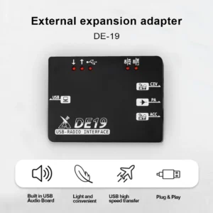 Buy XIEGU DE19 Data Expansion Adapter | USB CAT Control for G90 G106 X5150