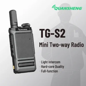 Quansheng TG-S2 Pocket Size Two Way Radio UHF 400-470MHz 2W Walkie Talkie