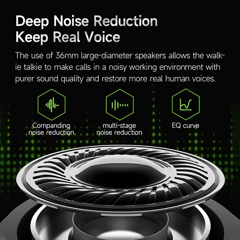 Beebest Ultra-Thin Walkie-Talkie A306 Support Bluetooth Headset App Writing Frequency Handheld Radio For Hotel Security Outdoor - Image 2
